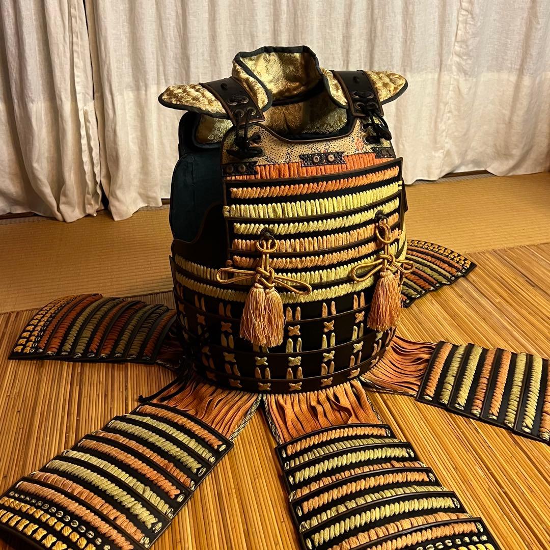 最高級！【美品】『 胴 鎧 』丸武工房製【現代 甲冑•等身大】当世具足