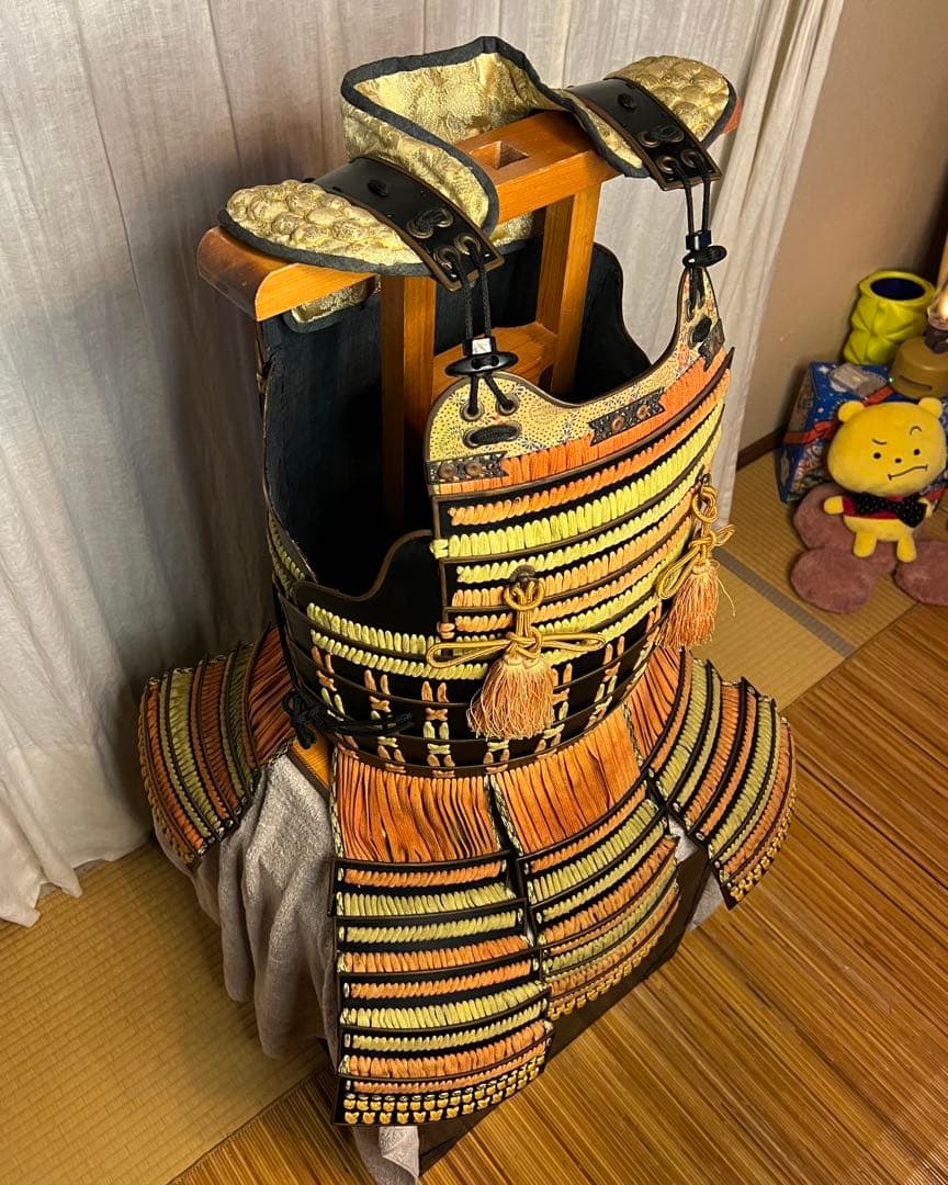 最高級！【美品】『 胴 鎧 』丸武工房製【現代 甲冑•等身大】当世具足