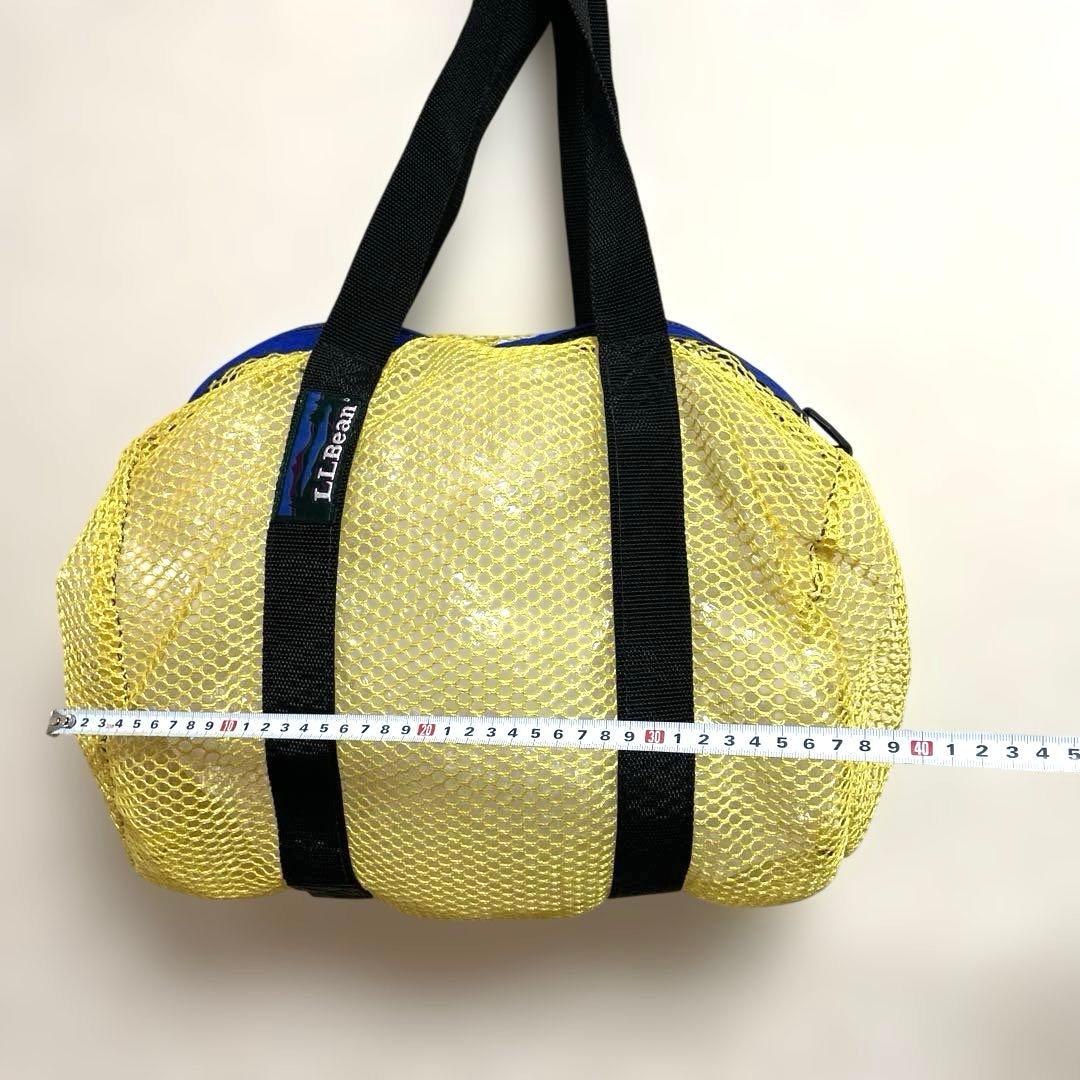 80s 90s L.L.BEAN エルエルビーン メッシュ ボストン バッグ