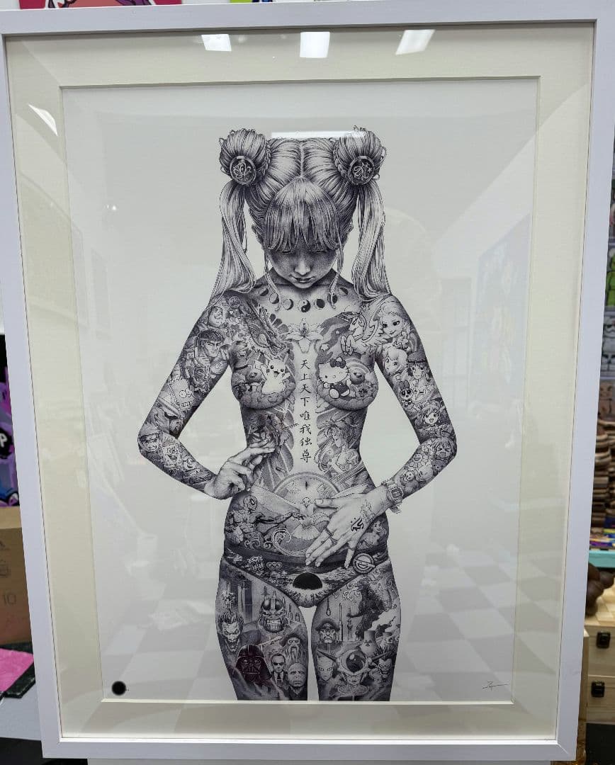 大友昇平 SHOHEI OTOMO「平成聖母」シルクスクリーン SHOHEI OTOMO