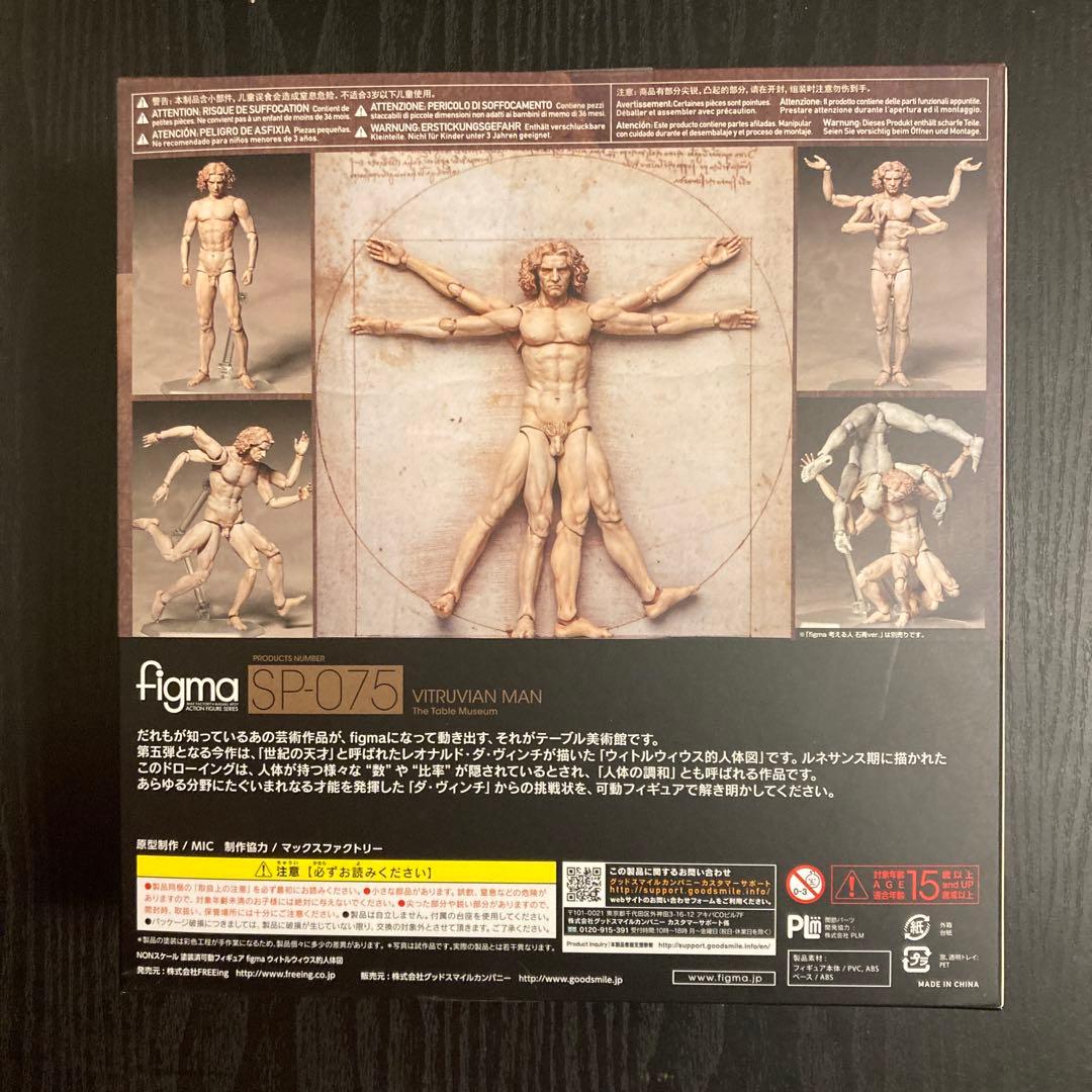 テーブル美術館 ウィトルウィウス的人体図