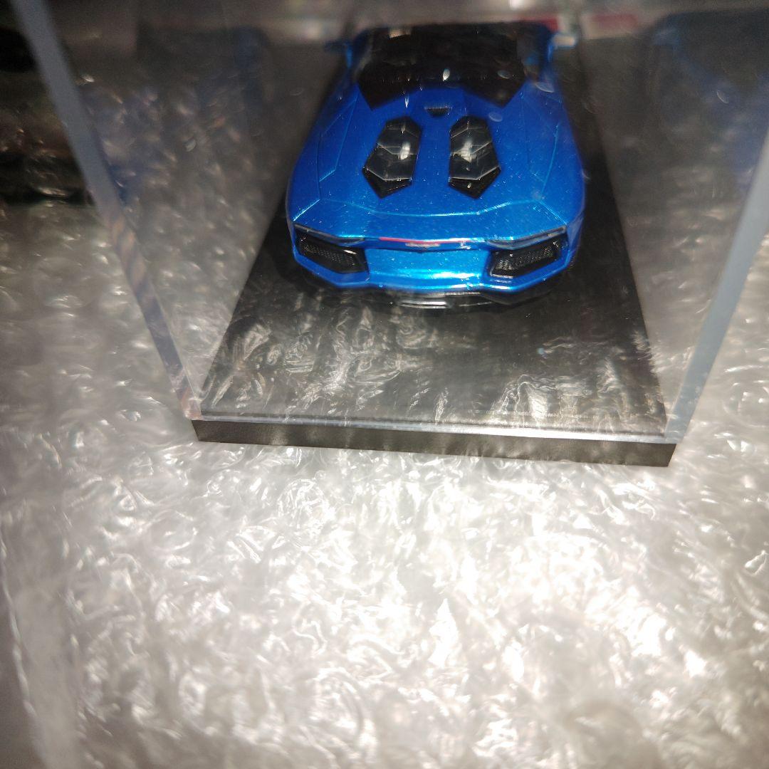 1/43　アイドロン　LP700-4　ロードスター　アヴェンタドール　青