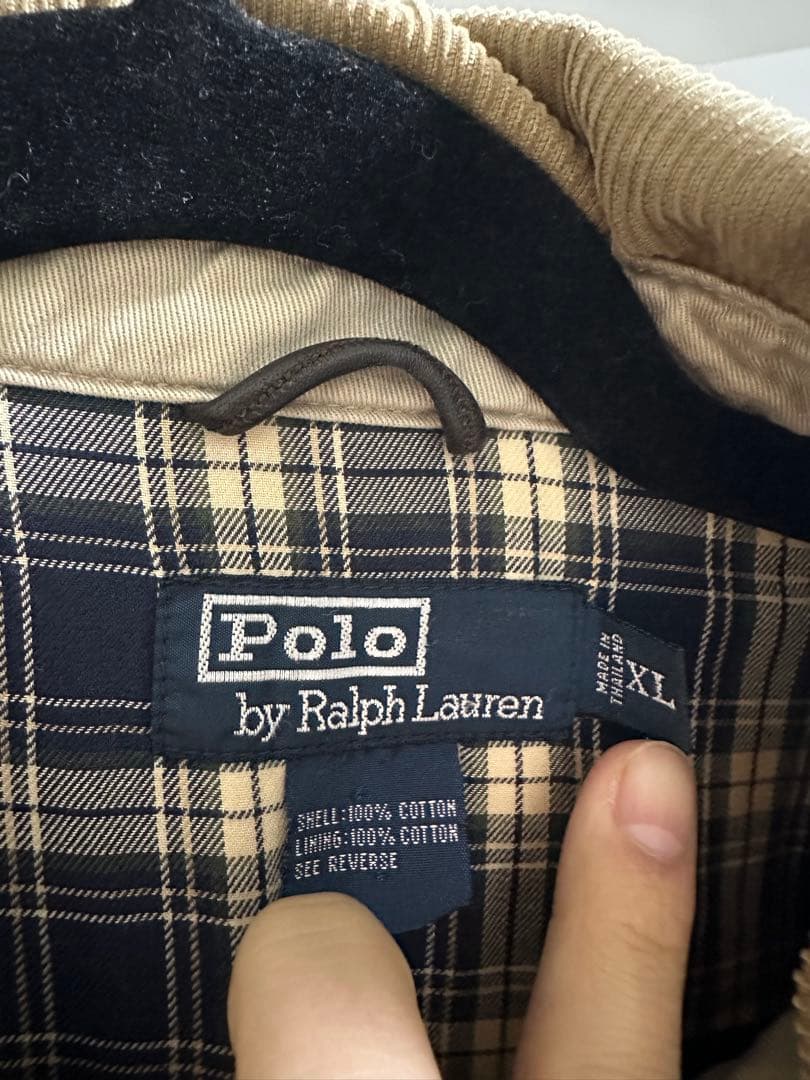 希少 Ralph Lauren ジップアップジャケット　ラルフローレン ベージュ