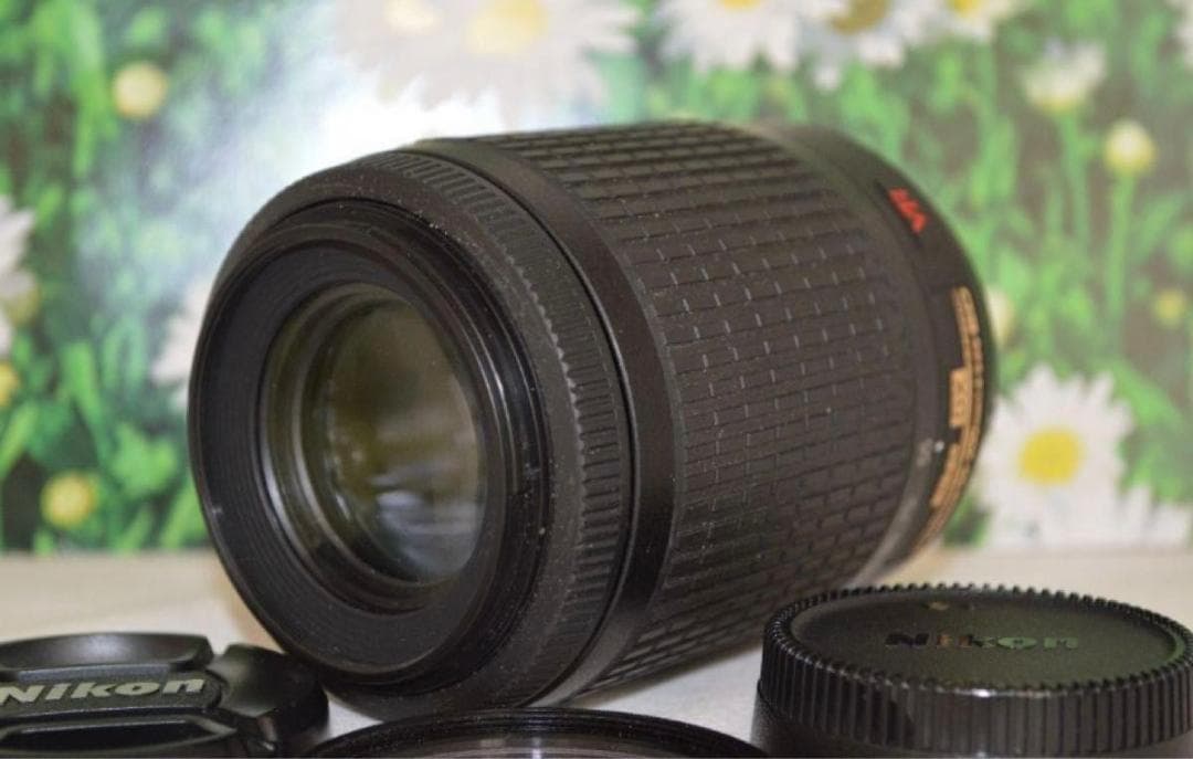 手振れ補正❤️Nikon AF-S 55-200mm VR❤️人気望遠レンズ❤️