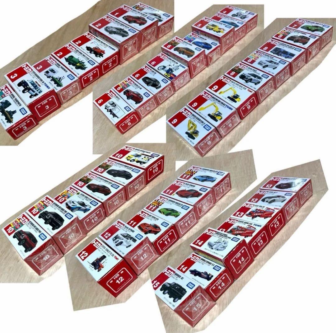 トミカ レア まとめ売り159台 No.1〜No.50 - メルカリ