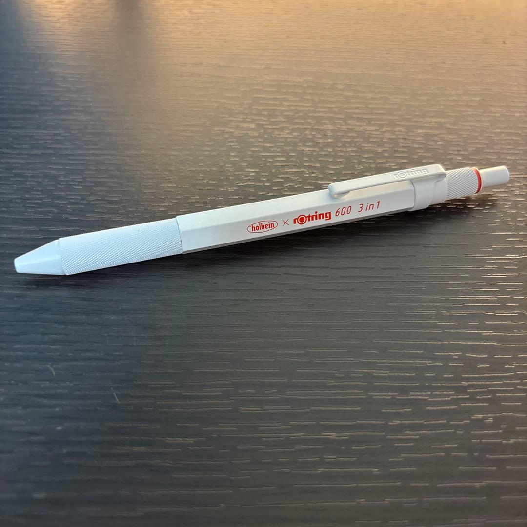 限定色】ロットリング600 3in1 ホルベイン パーマネントホワイト