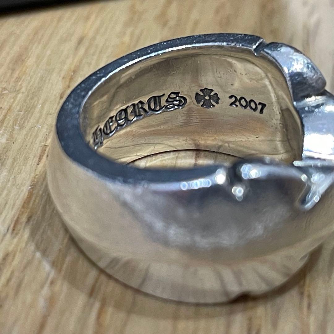 CHROME HEARTS ダブルフレアニーリング