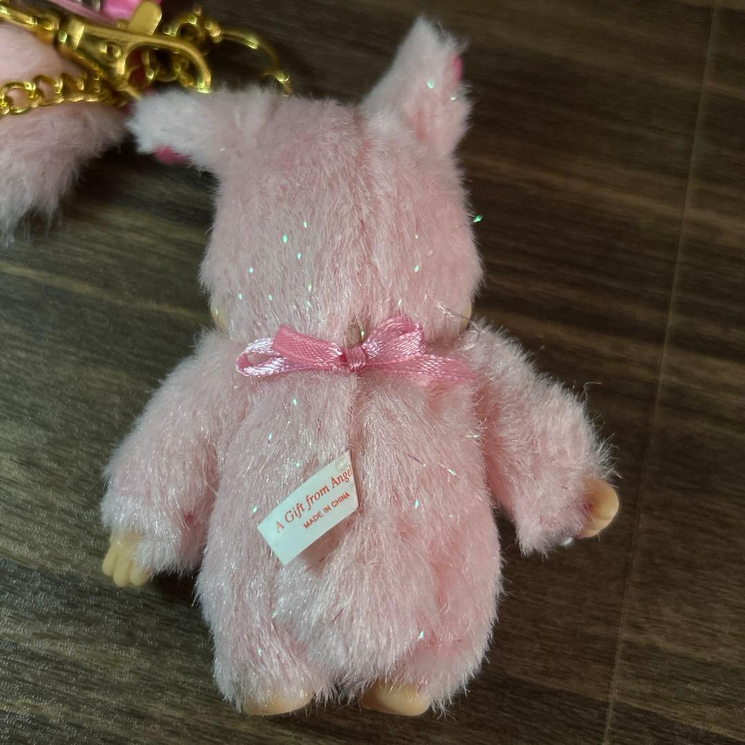 モンチッチ　チムたん　レア　キラキラ　ぬいぐるみ　ストラップ　キーホルダー