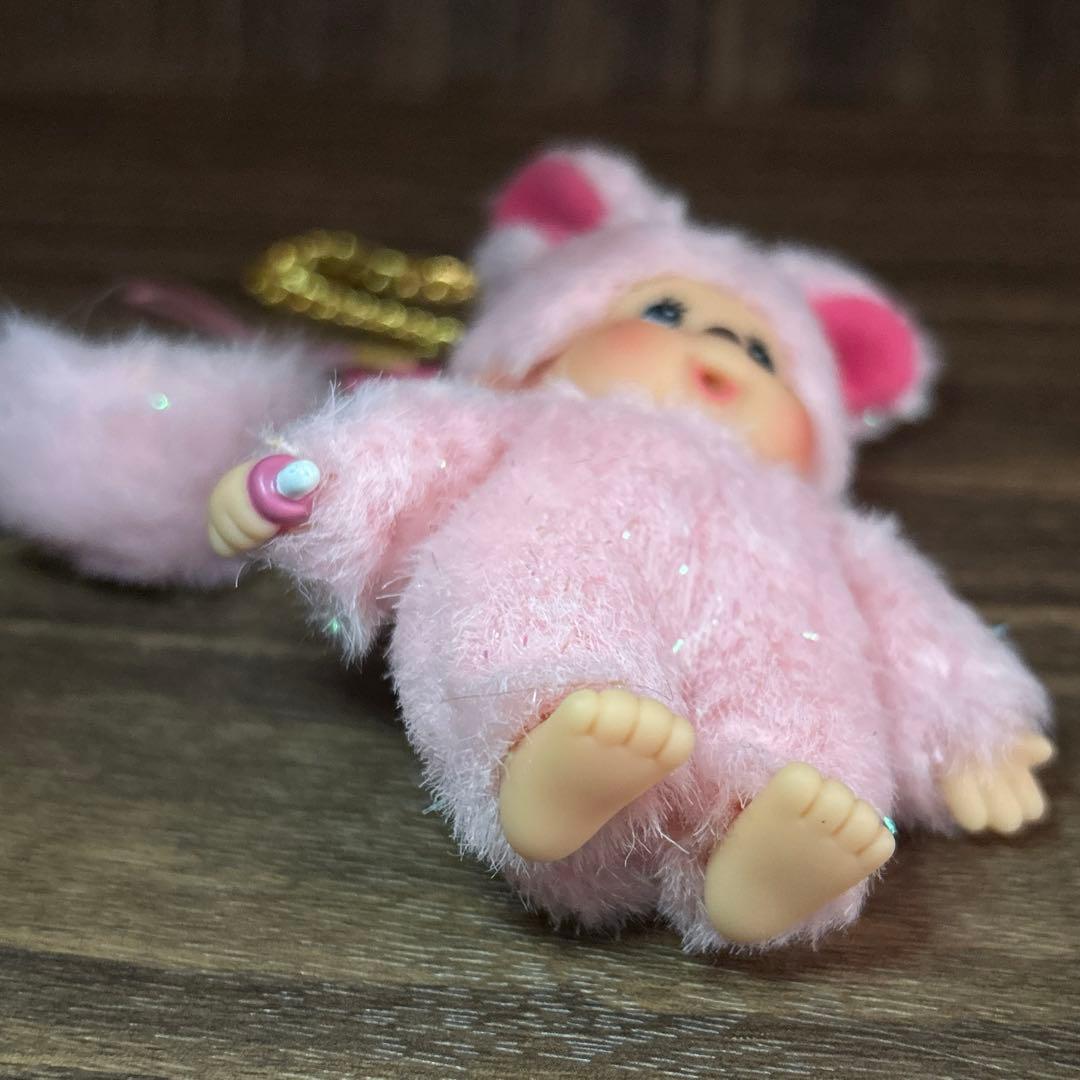 モンチッチ　チムたん　レア　キラキラ　ぬいぐるみ　ストラップ　キーホルダー