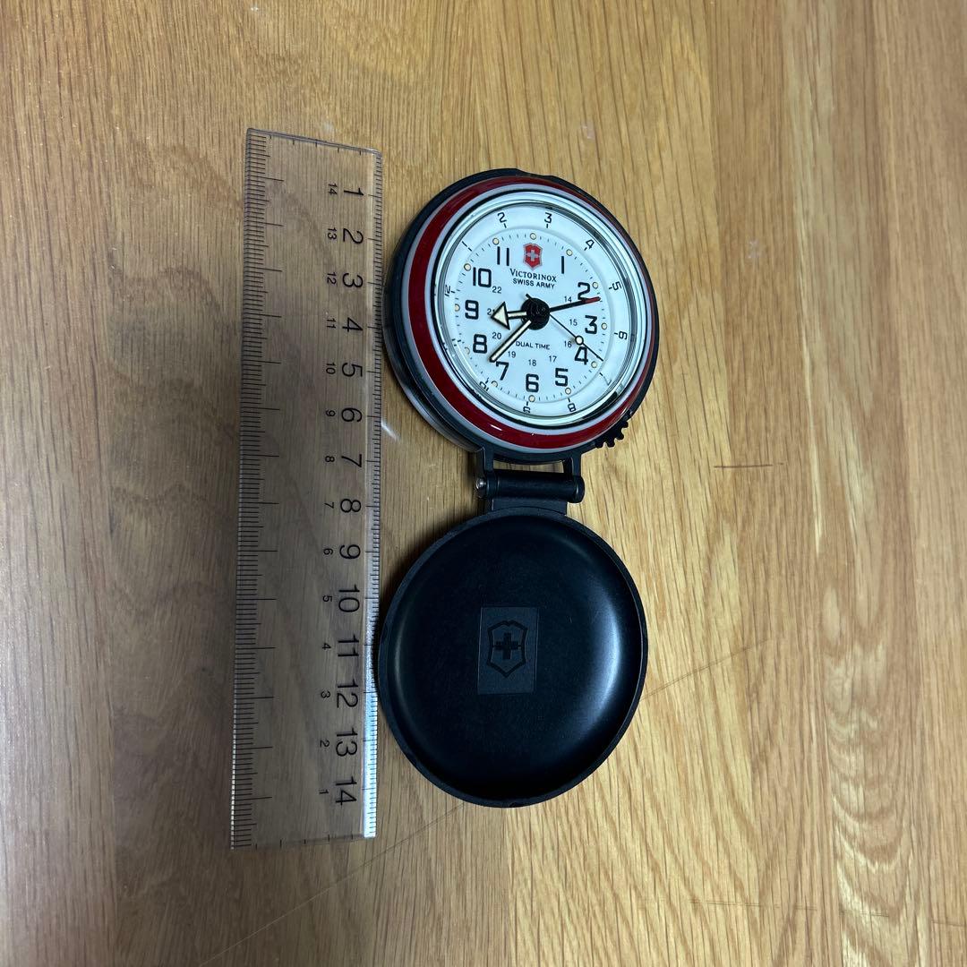 レア】トラベルアラームクロック ビクトリノックス デュアルタイム