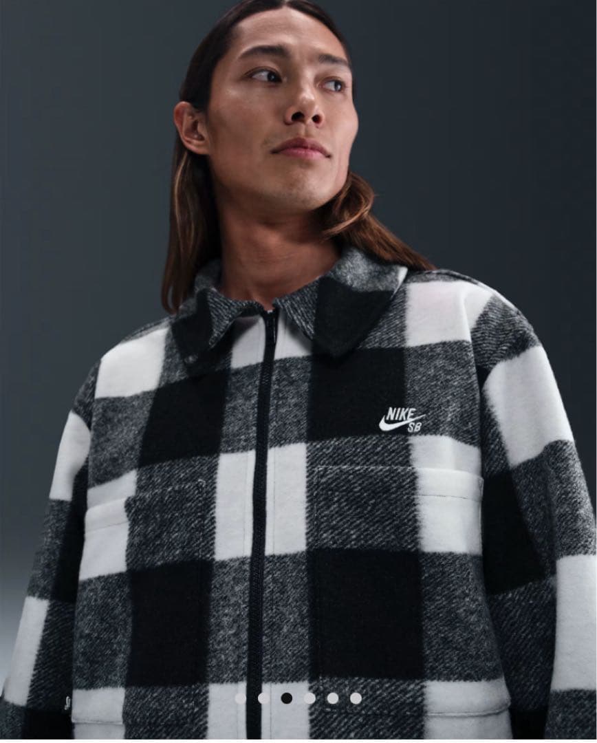 渡久地東亜ナイキ SB エッセンシャル スケートボード シャツ ジャケット