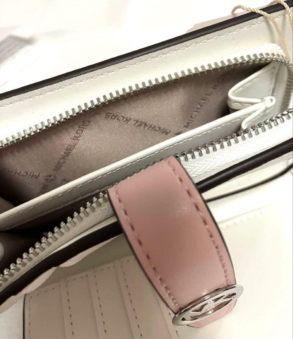 【新品タグ付き】限定色 MICHAEL KORS マイケルコース 二つ折り財布