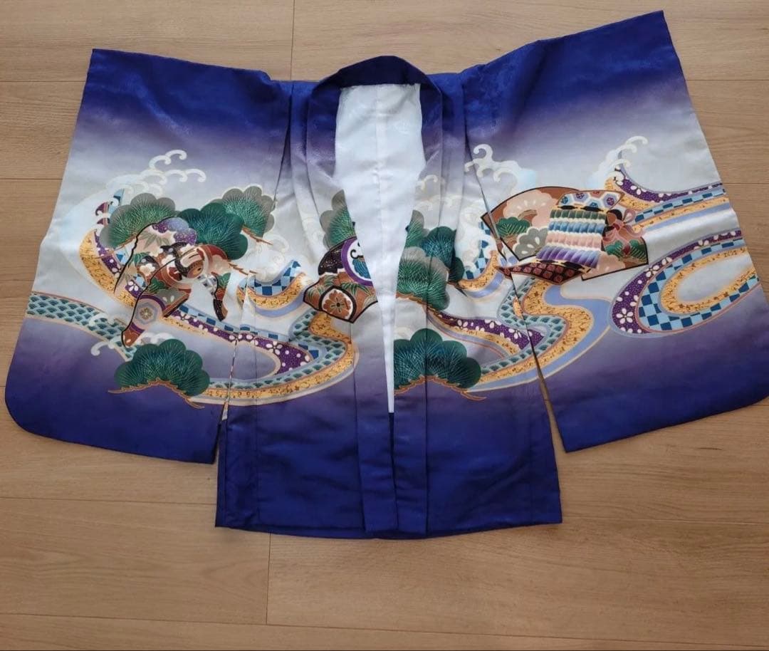 七五三　男の子　5歳　身長小さい子向け　袴　着物　12点セット