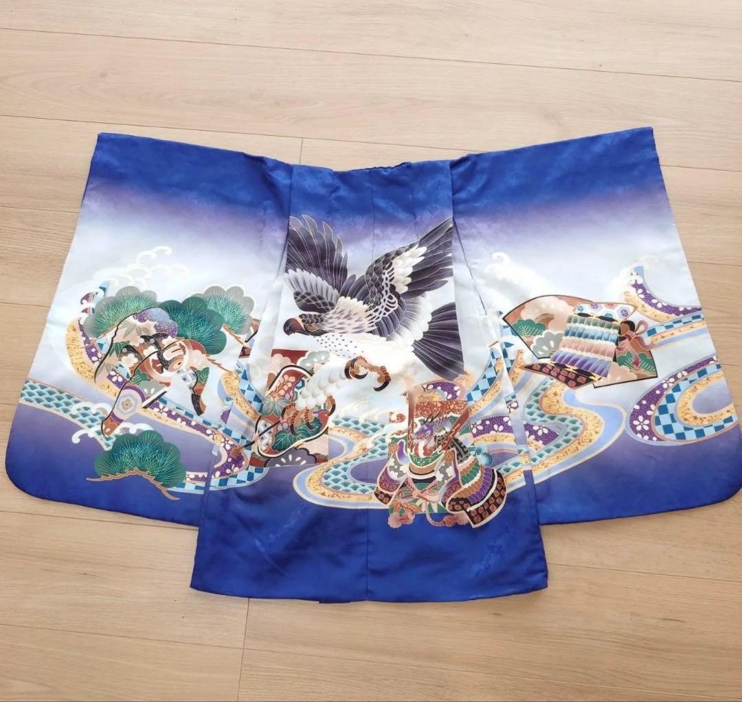 七五三　男の子　5歳　身長小さい子向け　袴　着物　12点セット