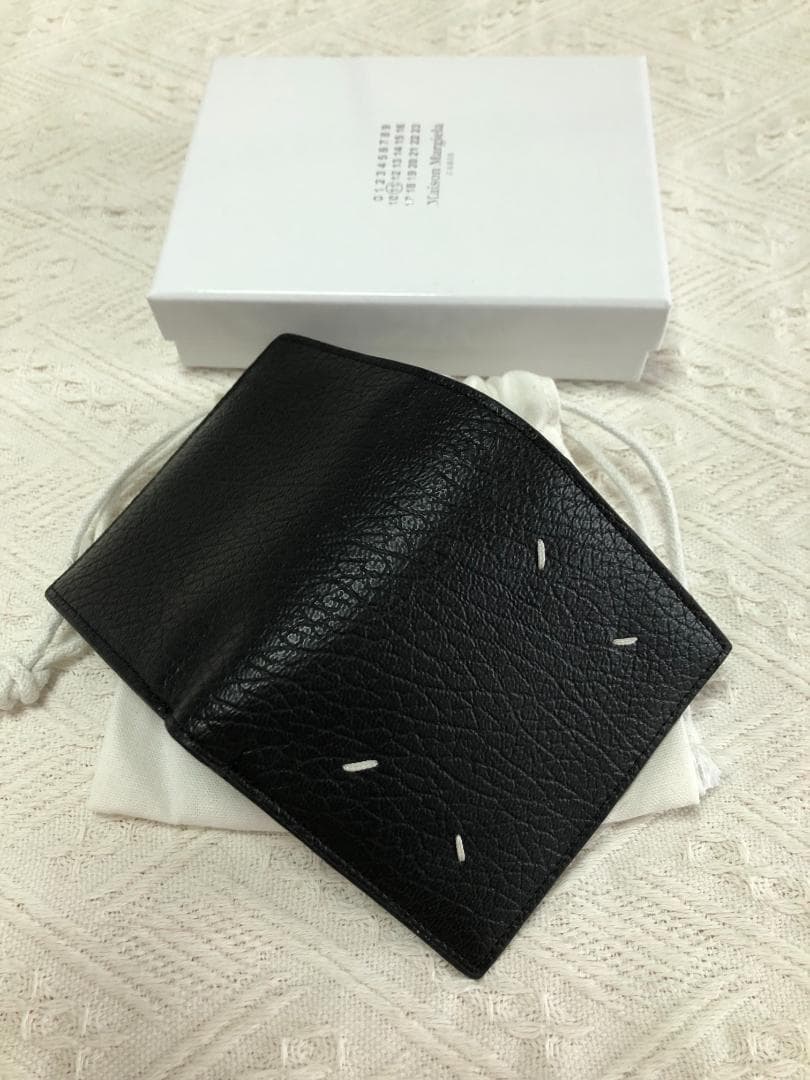 黒　二つ折り財布　匿名配送