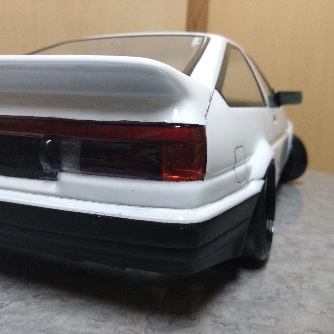 【姉さん18】パンドラRC　土屋圭市風 AE86 トレノ未使用ボディ