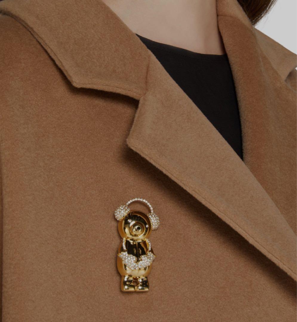 ビンテージブローチハスケル風 メーカー銘 ミリアム ハスケル風の