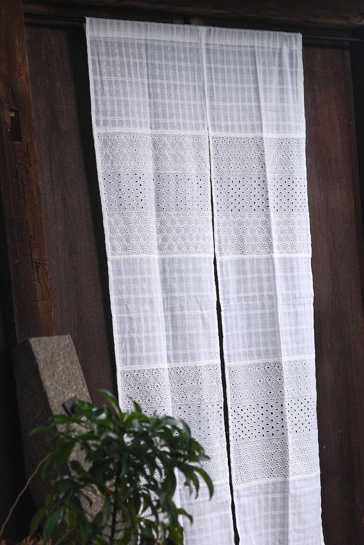 専用 6枚組）☆インド綿☆「パッチワークのれんOH85・150」