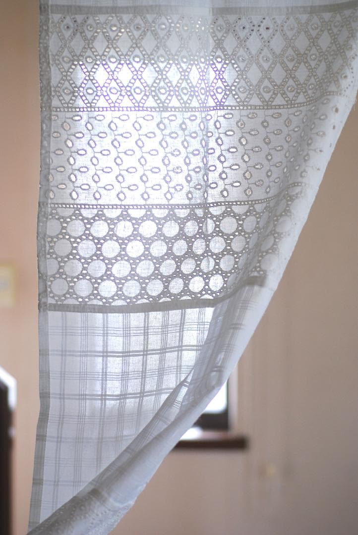 専用 6枚組）☆インド綿☆「パッチワークのれんOH85・150」