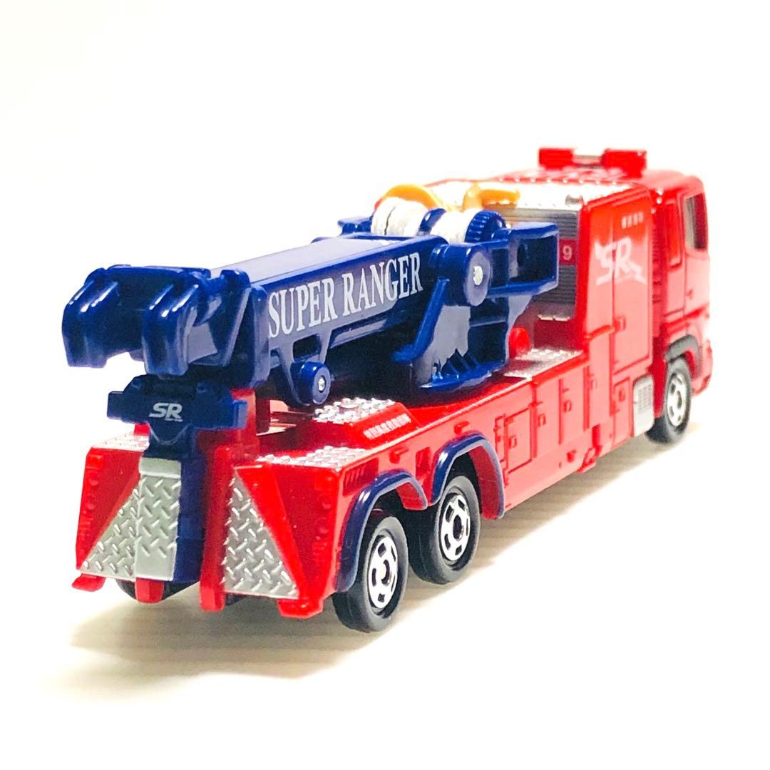 ロングトミカ 横浜消防 SR「SUPER RANGER」日野プロフィアけん引車