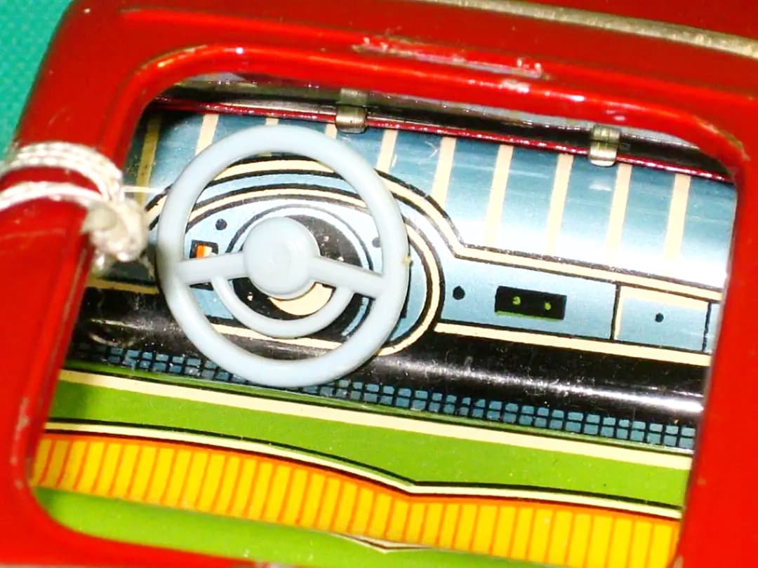 ブリキ フィアット  600  FIAT フイアット コンバーチブル  バンダイ