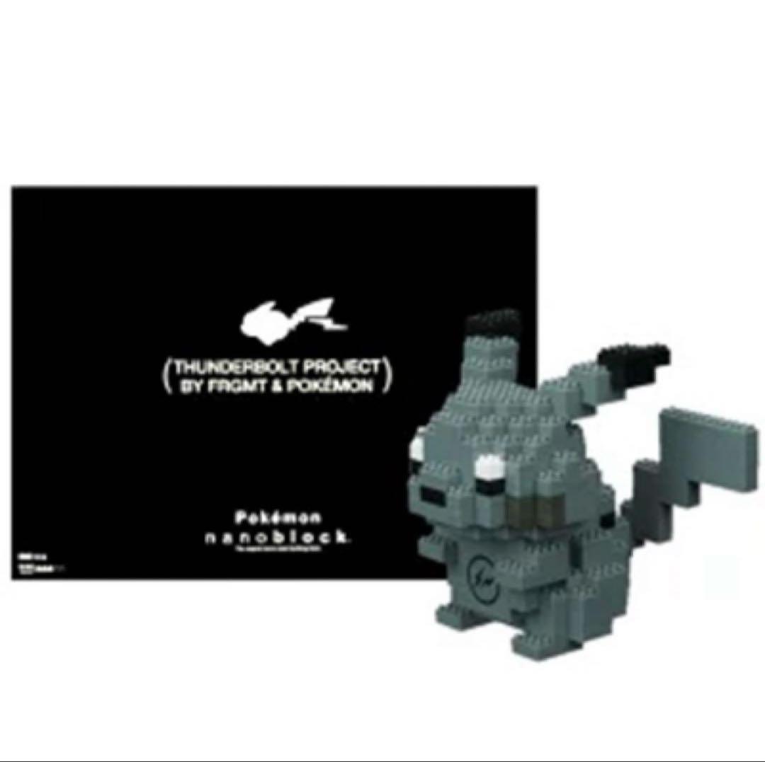 限定絶版FRAGMENT x POKEMON nanoblock pikachu - メルカリ