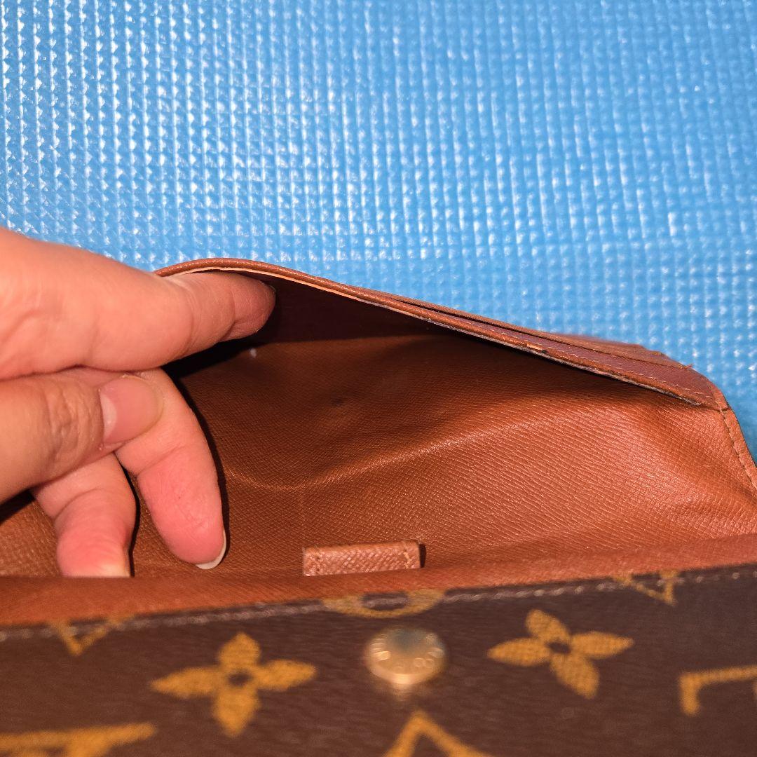 ☆美品☆ ルイヴィトン Louis Vuitton モノグラム 三つ折り財布