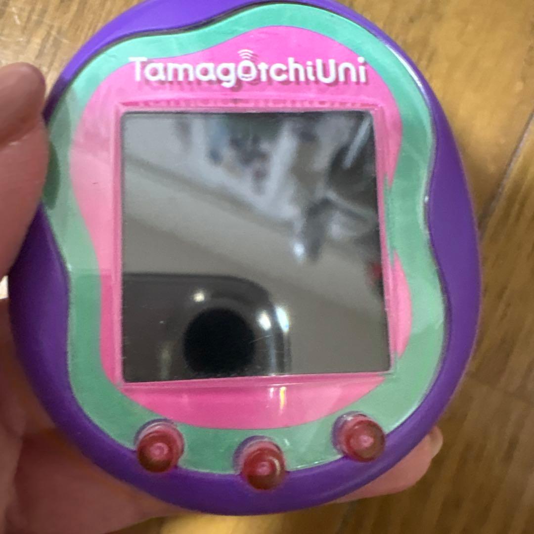 たまごっち uni本体と箱　バンド2本　パーフェクトガイド充電ケーブルセット販売