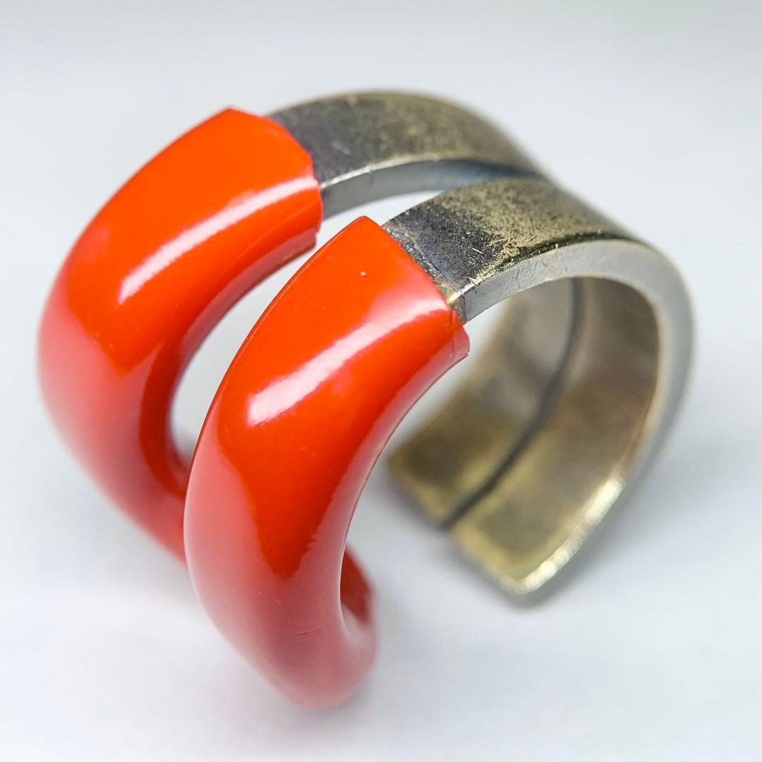 希少 2010AW メゾンマルタンマルジェラ マグネットリング 真鍮 20号相当