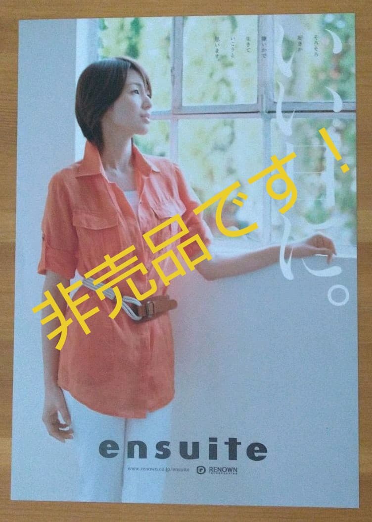 超超超ーっ!!激レア!!!! ❮吉瀬美智子❯イメージキャラクター店頭販促