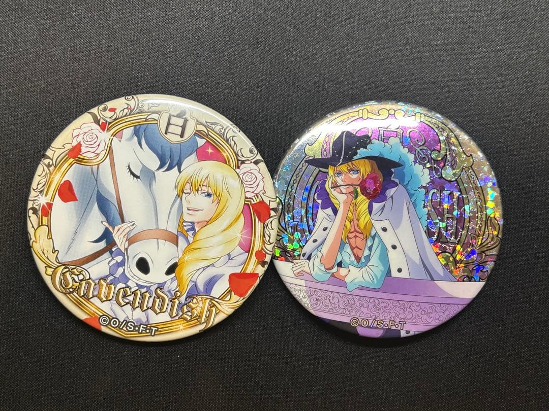 ONEPIECE ワンピース キャベンディッシュ beast 輩缶バッジ - メルカリ