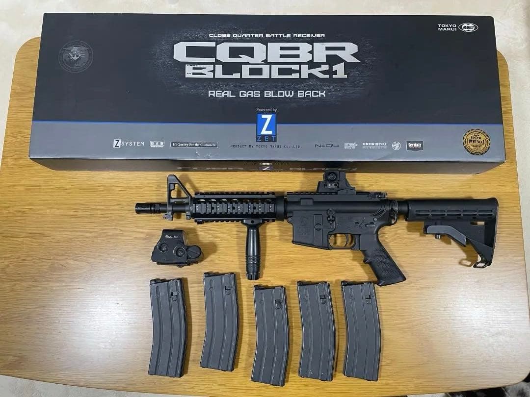 東京マルイ CQBR BLOCK1 18歳以上ガスブローバックマシンガン Amazon