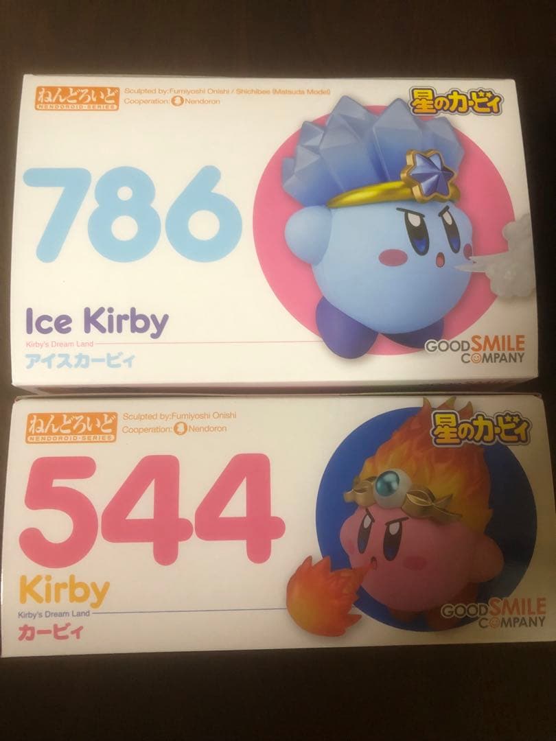 星のカービィ ねんどろいど カービィ アイスカービィ グッスマ特典付き