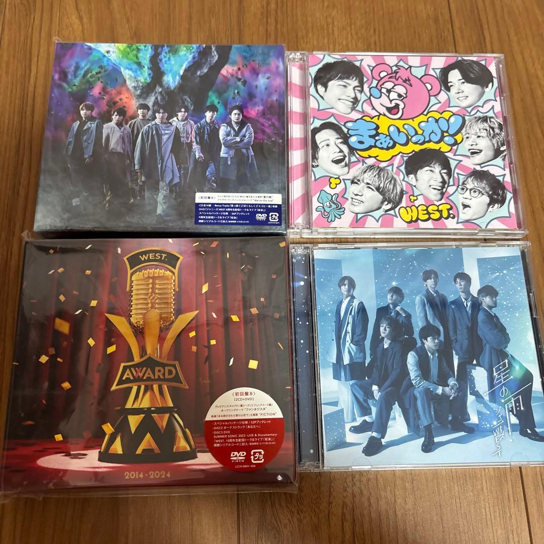 WEST. ジャニーズWEST CD シングル アルバム まとめ売り - メルカリ