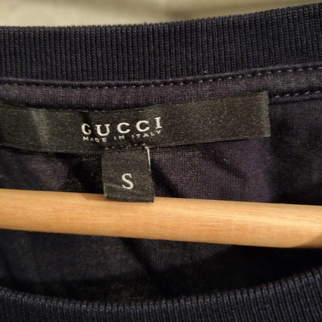 GUCCI ネイビー スカル タンクトップ S