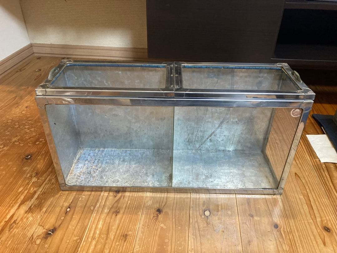 昭和レトロ 駄菓子屋 ブリキケース ガラスディスプレイTAMAHASHI①