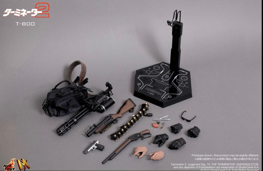 SF・ファンタジー・ホラー HOTTOYS MOVIE MASTER PIECE DX T-800