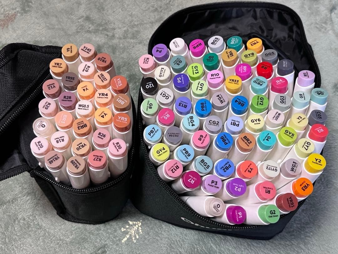 オフーフ Ohuhu マーカーセット ⭐︎即購入者優先 - メルカリ