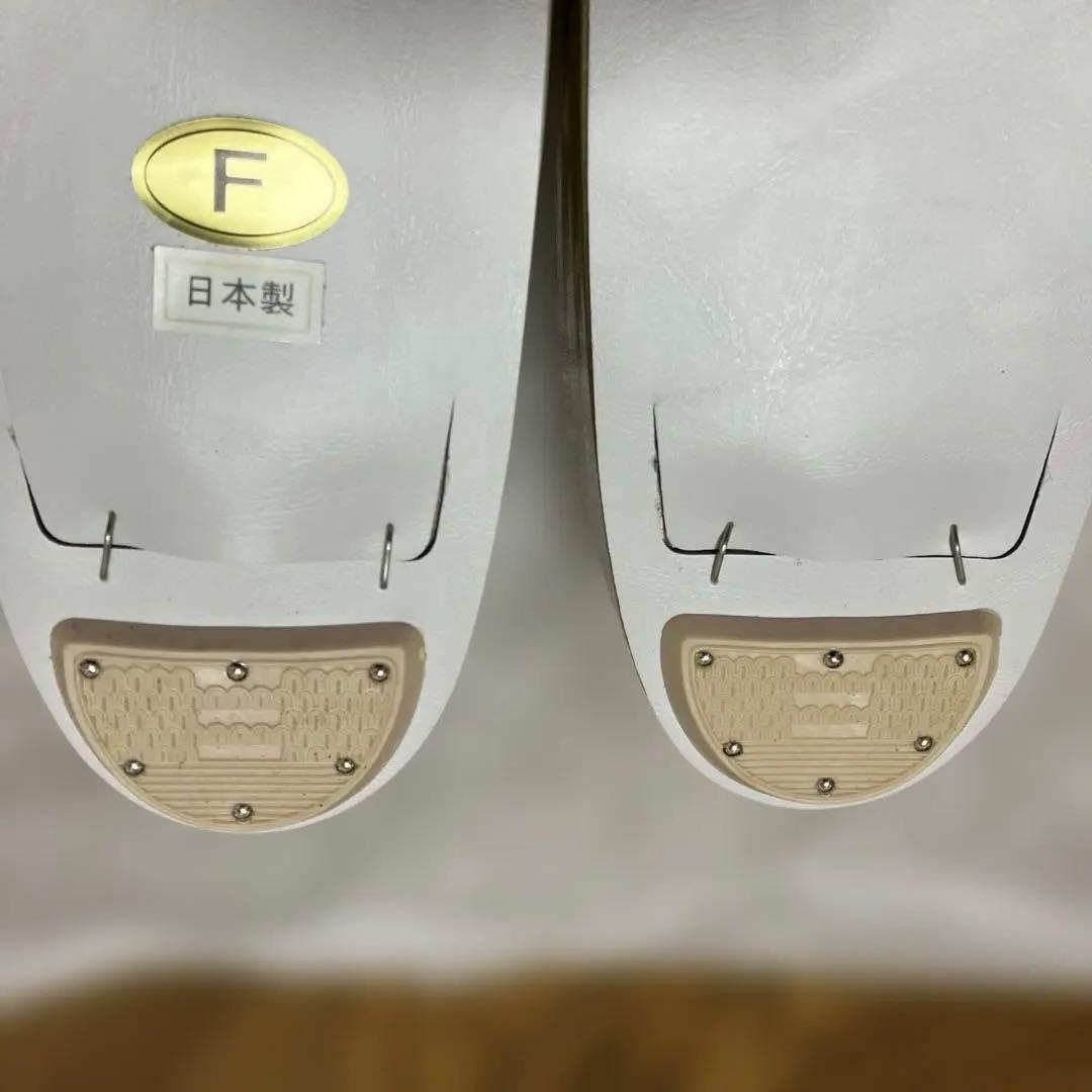 桜の花柄 和装用バッグ 草履セット　金色