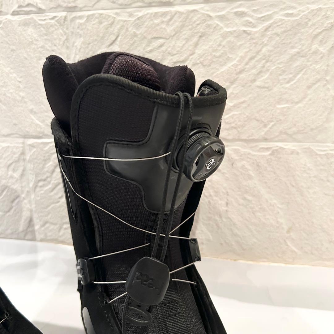 極美品　head ヘッド　黒スノーボードブーツ　BOA ダイヤル式　28㎝