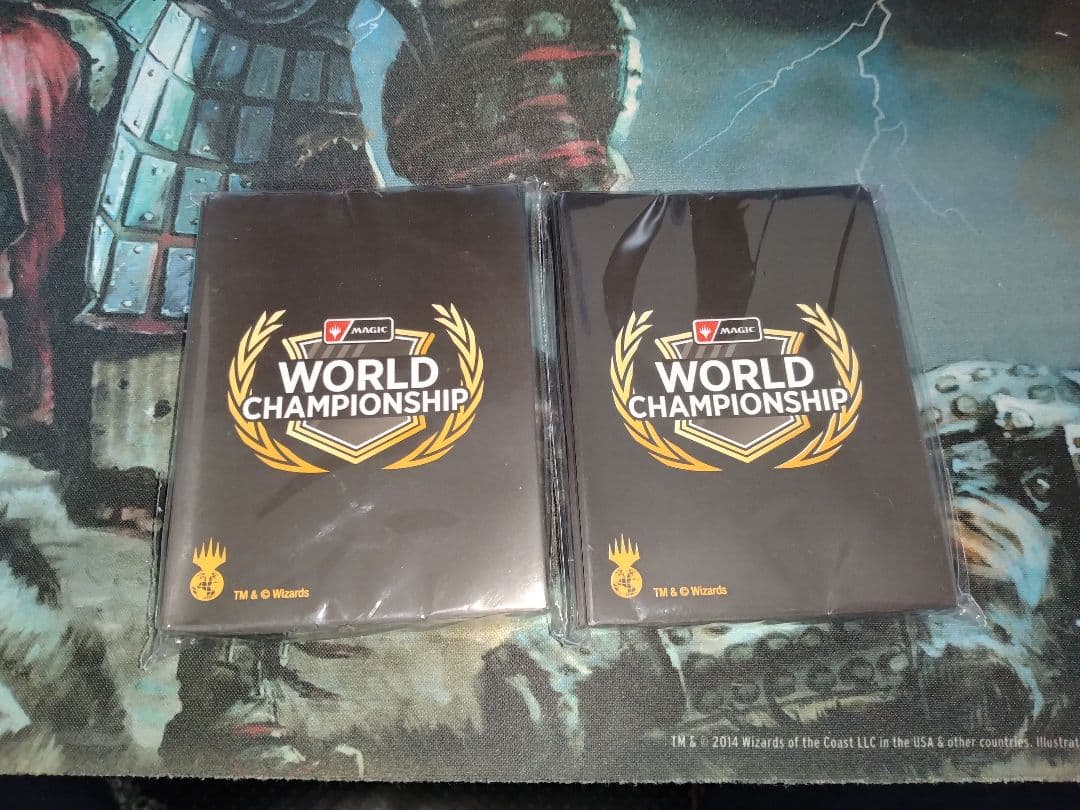 mtg 世界選手権 スリーブ 2個セット