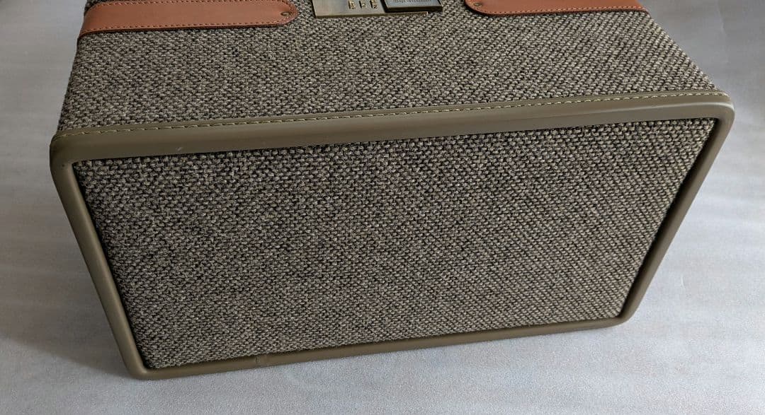 Hartmann　コスメティックケース　メイクボックス　ツイード