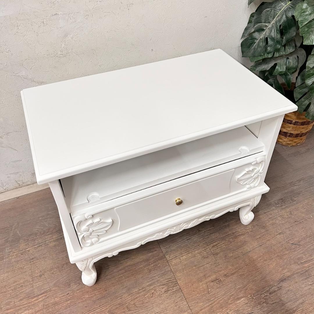 みーちゃん様 専用 猫脚 テレビ台 ボード ラック 幅 105cm - メルカリ