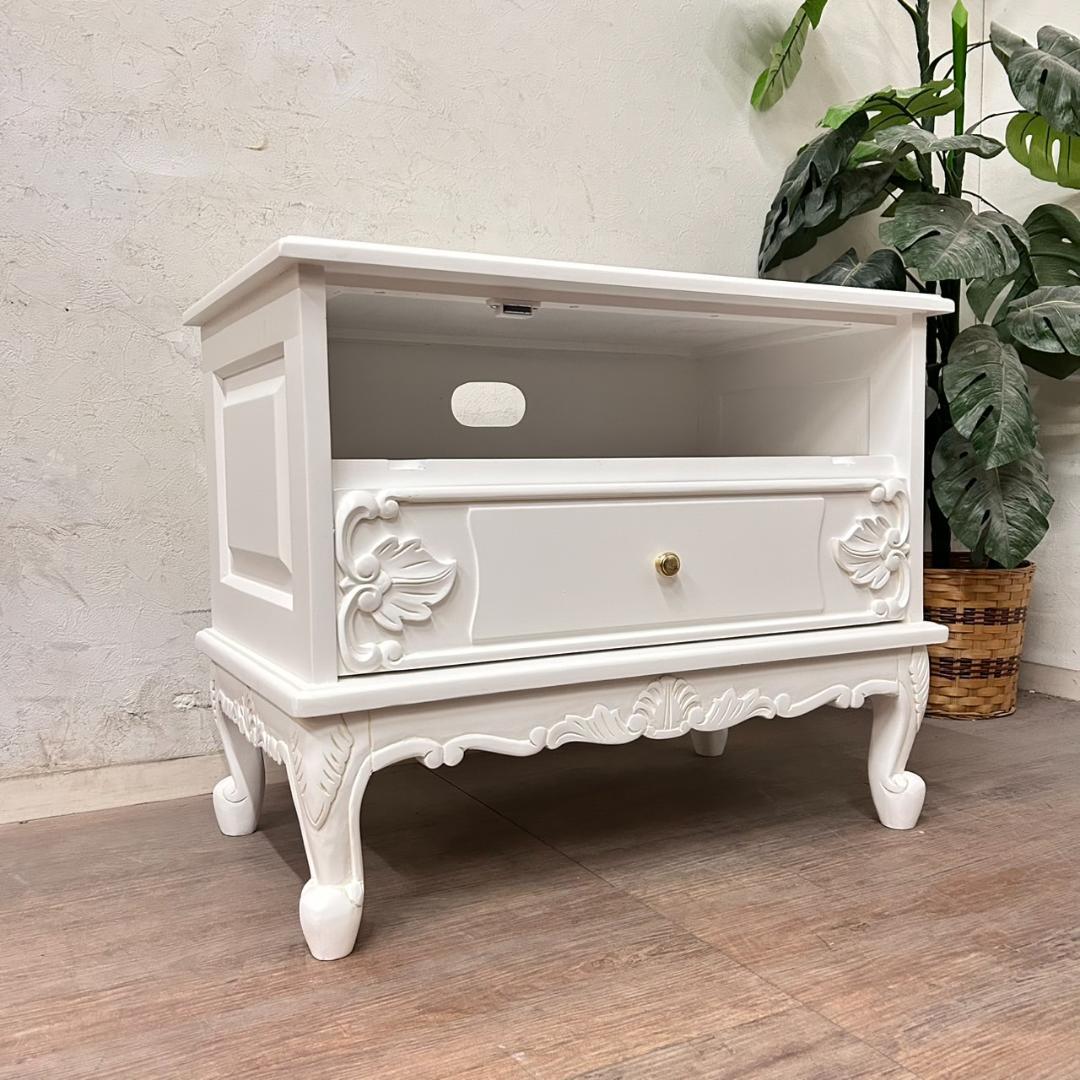 みーちゃん様 専用 猫脚 テレビ台 ボード ラック 幅 105cm - メルカリ