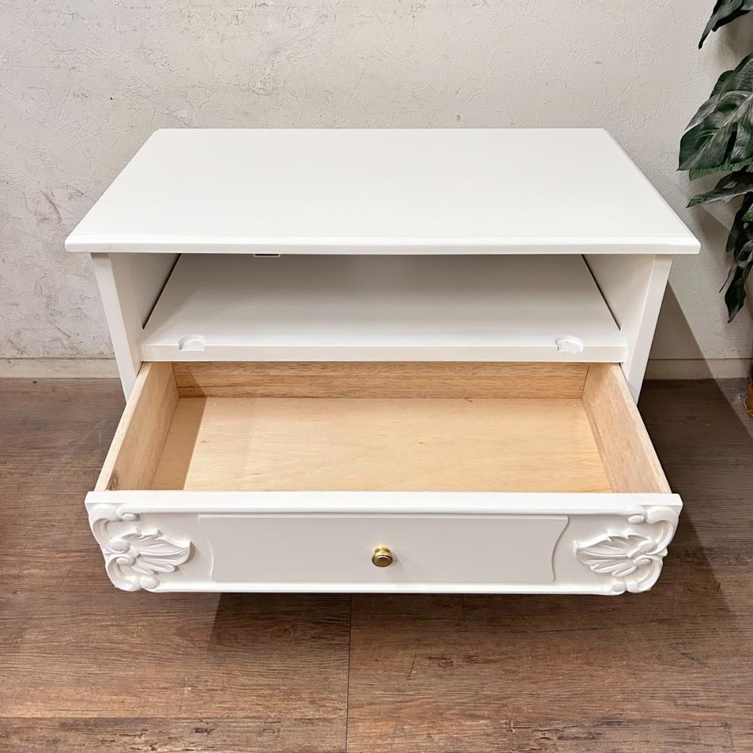 みーちゃん様 専用 猫脚 テレビ台 ボード ラック 幅 105cm - メルカリ