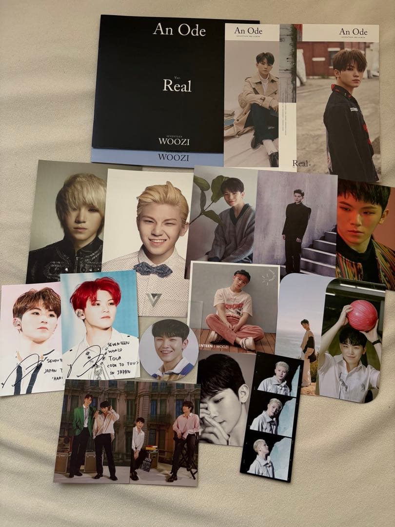 SEVENTEEN ウジ woozi WOOZIトレカ ポストカード うちわ等 - メルカリ