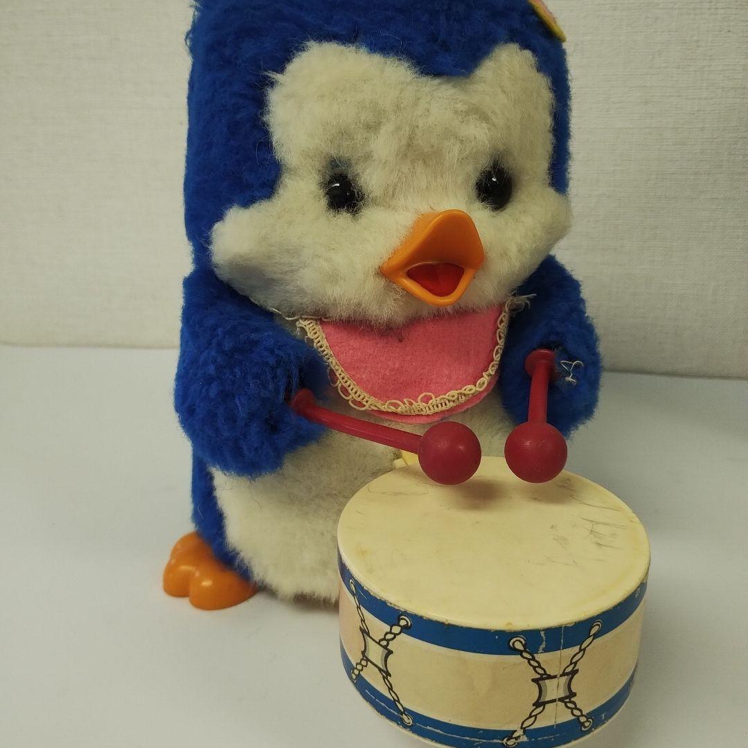 昭和レトロ リズムペンギン 電動 太鼓おもちゃ - メルカリ
