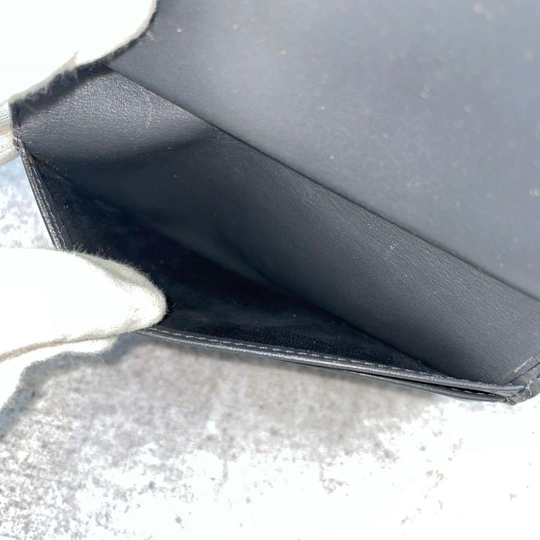 【微美品】ルイヴィトン　折り財布　ヴェルニ　グレー　がま口　新型