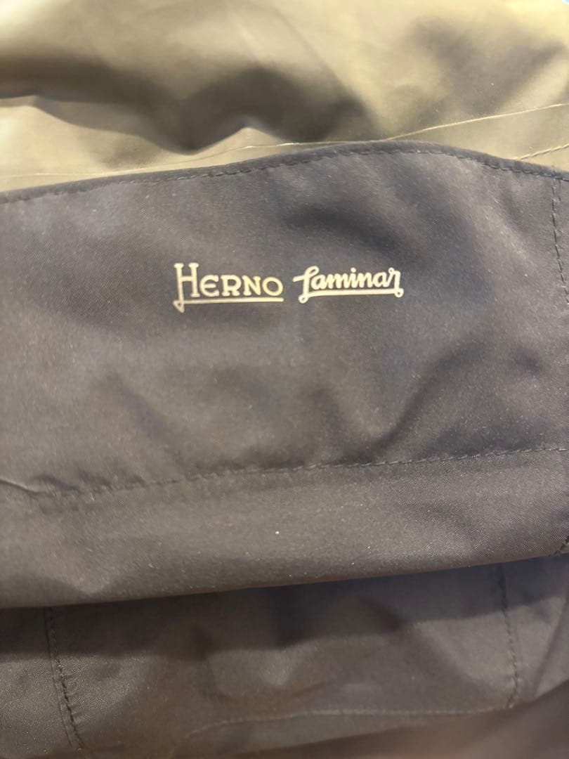 こ*い様 HERNO / ヘルノGORE-TEXフード付きカーコート　ネイビー