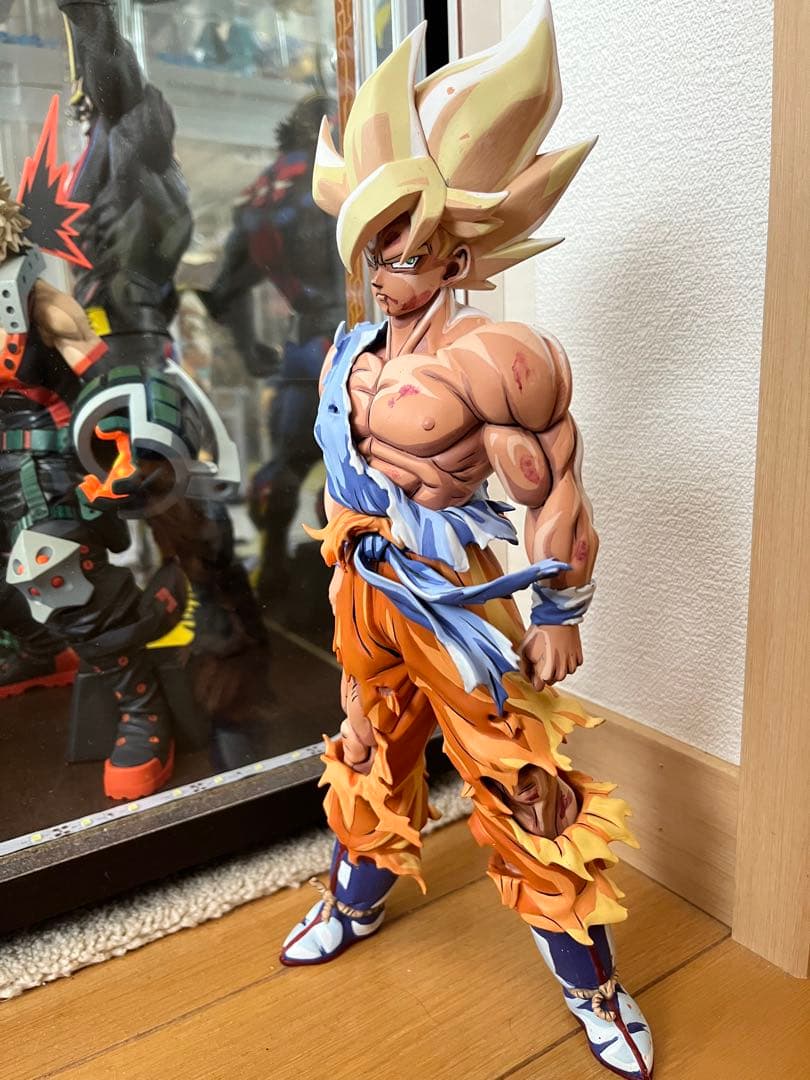 二次元彩色 悟空 元気玉 超サイヤ人 2次元塗装 リペイント